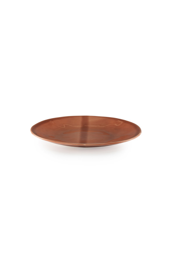 PLATE 23cm SMOOTH, TERRACOTTA_