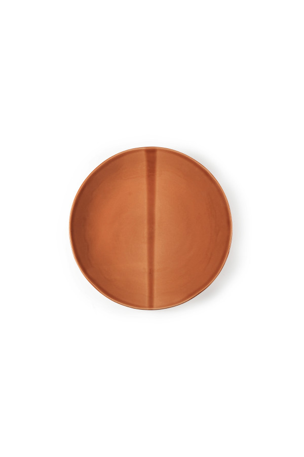 PLATE 28cm SMOOTH, TERRACOTTA_