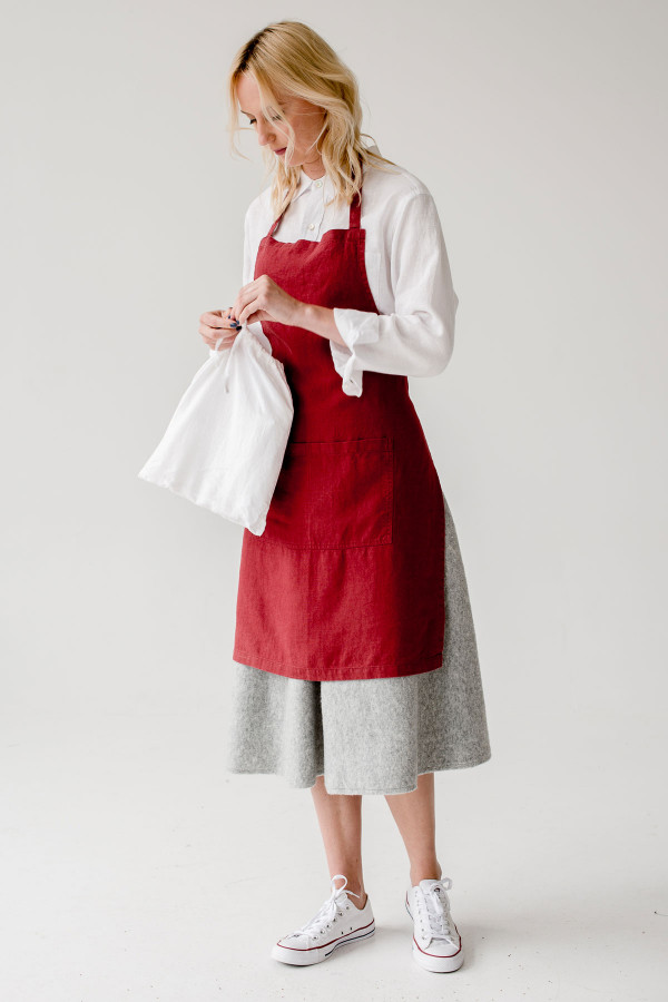 DAILY APRON red pear_