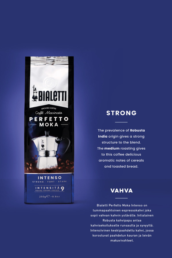 ESPRESSO COFFEE PERFETTO MOKA INTENSO 250G_