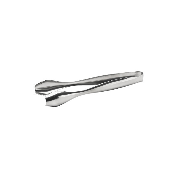 INDENTED ICE TONGS 18 cm S/S_