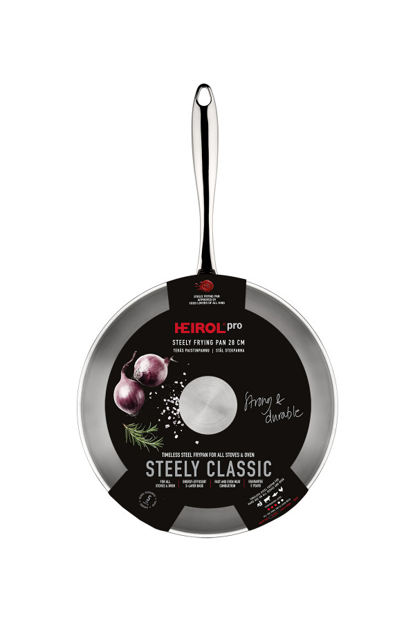 FRYING PAN 28 cm Steely Classic Pro_